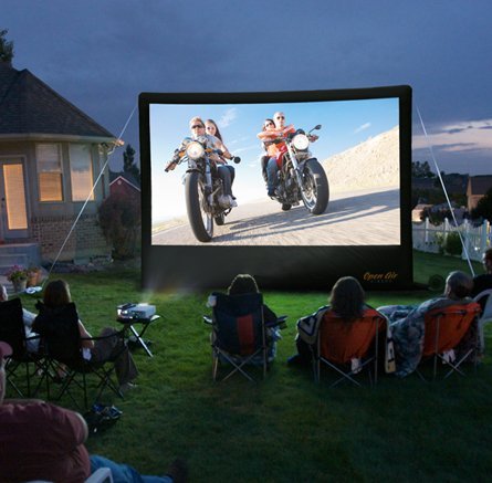 Open Air Cinema 16 ft. CineBox Home Theater System