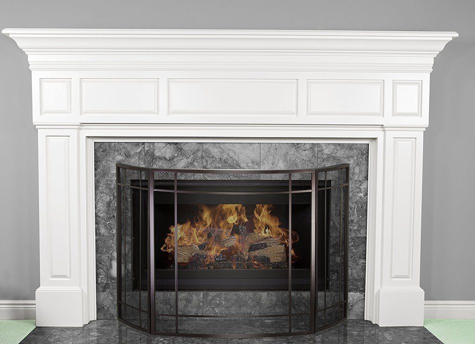 Pleasant Hearth FA311S Asteria Fireplace Screen N2