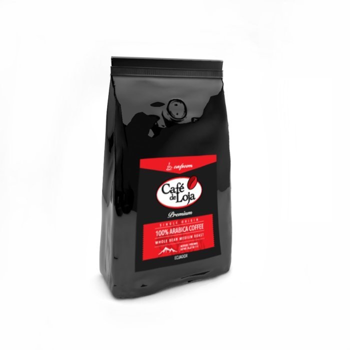 Medium / Dark Roast AWARD WINNER (2.2 lbs) Whole Bean Arabica Coffee -Caf&eacute; de Loja Premium&ndash; Roasted with Best... N14