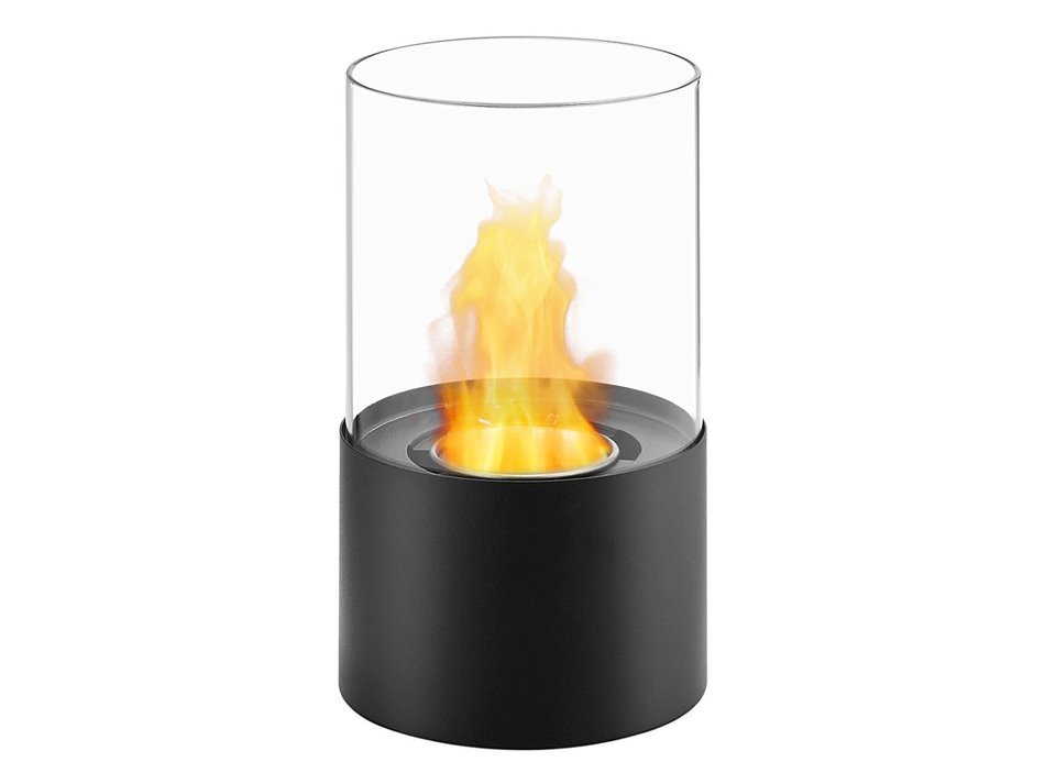 Ignis Ventless Bio Ethanol Fireplace Circum Black N3