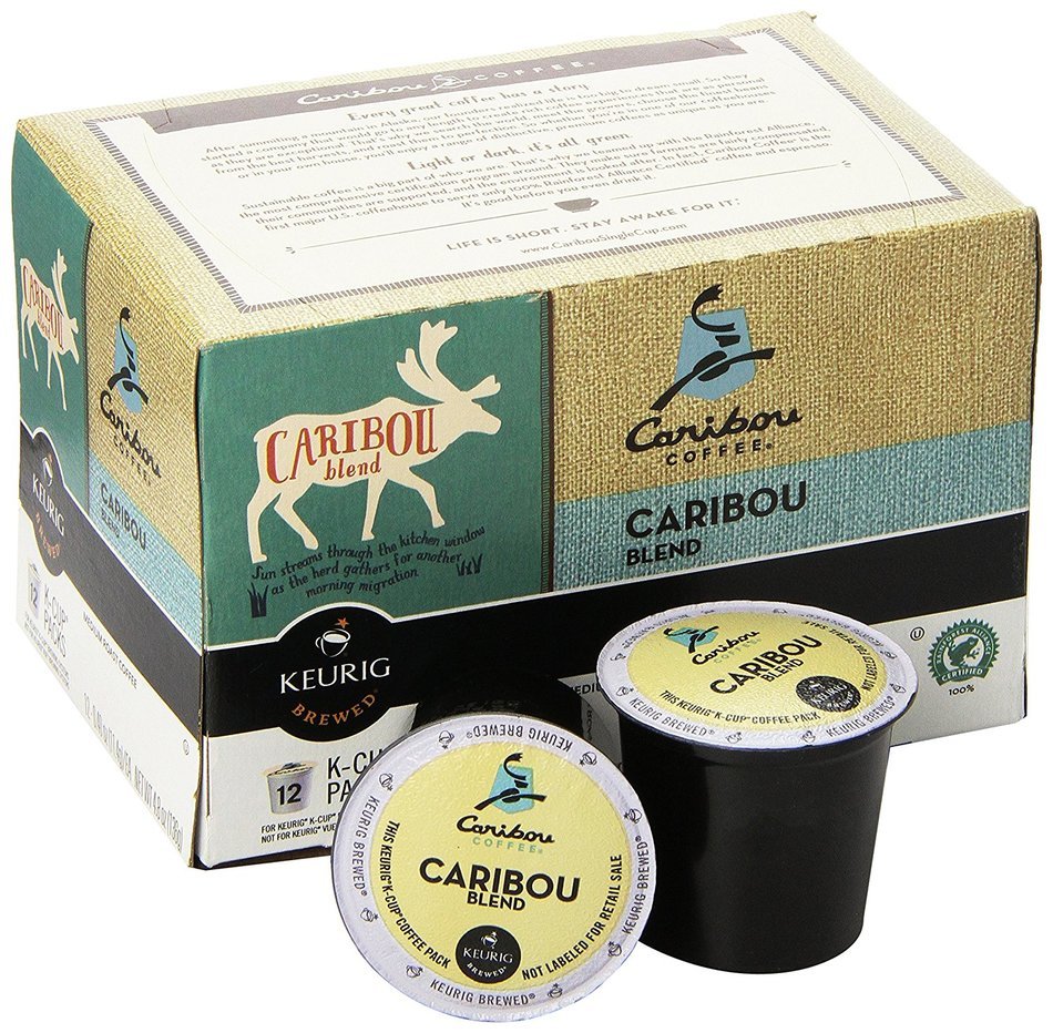 Caribou Coffee, Caribou Blend KCups, K-Cups for Keurig Brewers, 12 pack N2