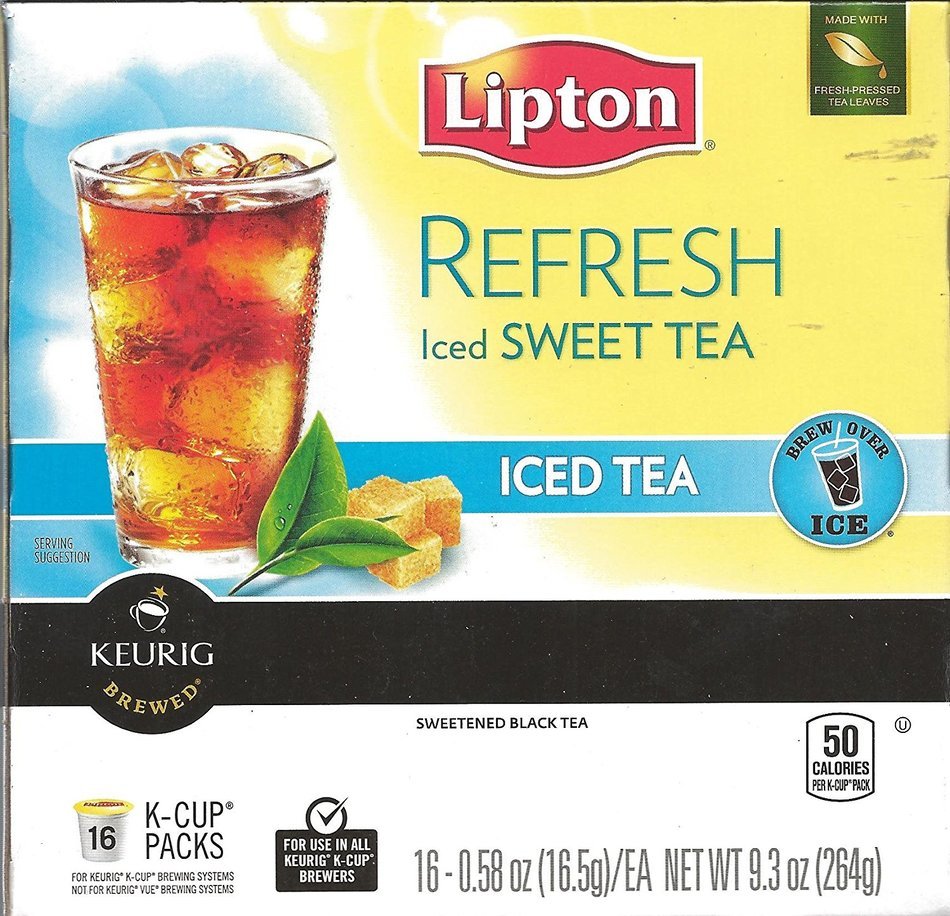 Lipton K-Cup Refresh Sweet Tea 16 ct N2