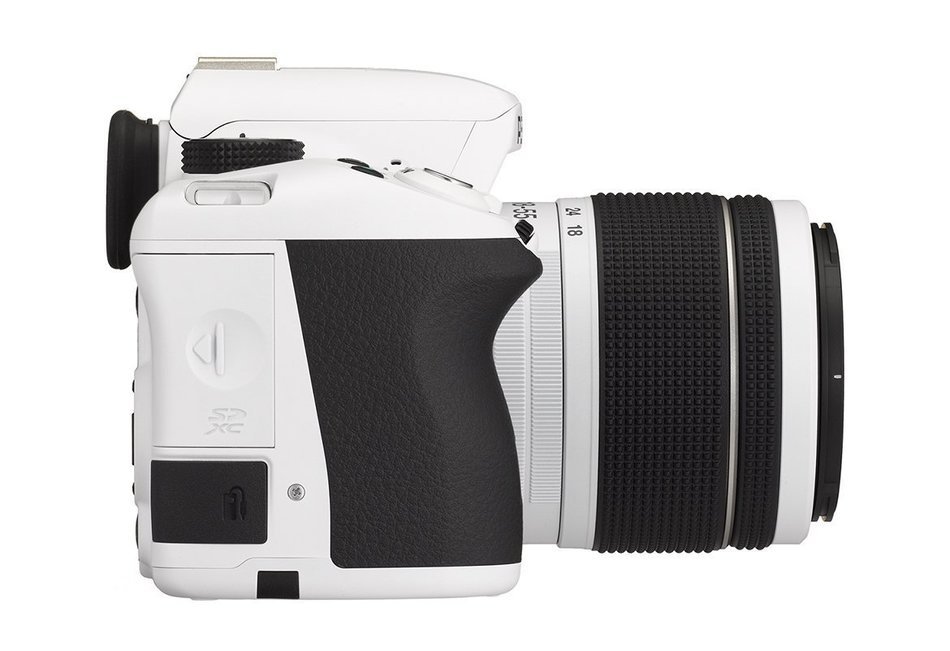 Pentax K-50 16MP Digital SLR Camera Kit with DA L 18-55mm WR f3.5-5.6 Lens (White) N10