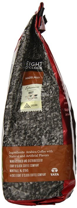 Eight O'clock Hazelnut Ground Coffee [Pack of 2] N5