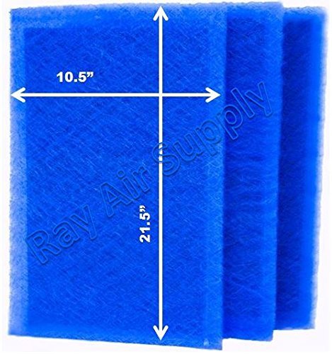 Dynamic Air Cleaner Replacement Filter Pads 12x24 Refills (3 Pack) N3