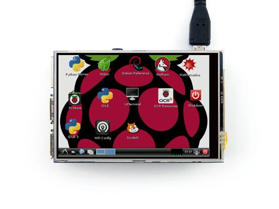 INFORMIC 3.5 " Inch TFT LCD 480x320 RGB Pixels Touch Screen Display Monitor for Raspberry... N2