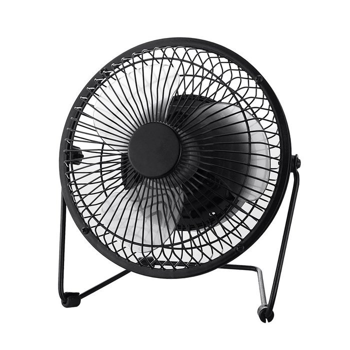 Jhua Rechargeable Mini USB Table Fan Portable Desk Fan Powered by USB/ 18650 Lithium-ion Rechargeable Batteries... N3