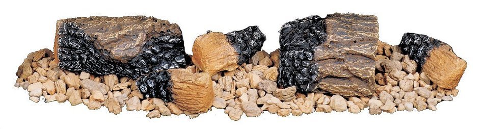 Comfort Flame CDABKA Decorative Ash Bed and Control Cover Kit for Vent-Free Gas Logs