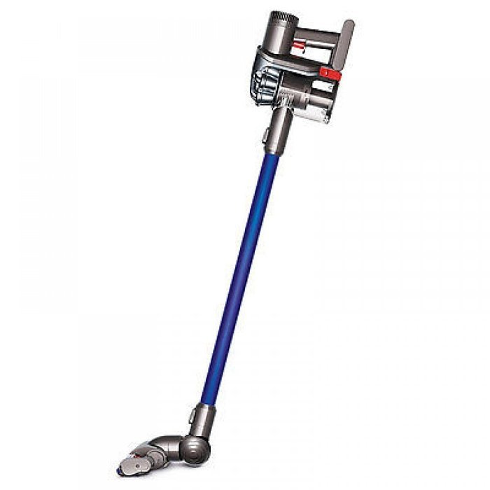 Youzee Animal Bagless Cordless Stick Vacuum: Blue/Iron