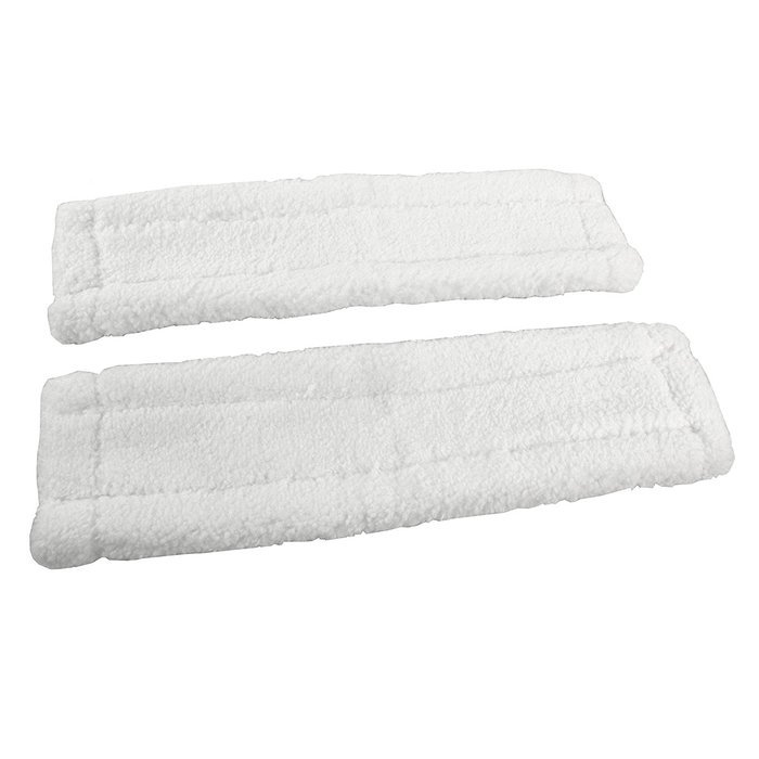 First4spares Cleaning Cloth Cover Pads for Karcher WV50, WV55 ,WV60, WV70 & WV75 Window Vacuums (Pack of 2)