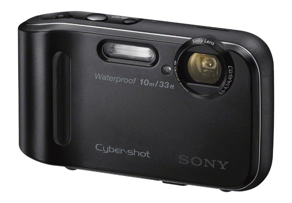 Sony DSC-TF1/B 16 MP Waterproof Digital Camera with 2.7-Inch LCD (Black) (OLD MODEL) N3