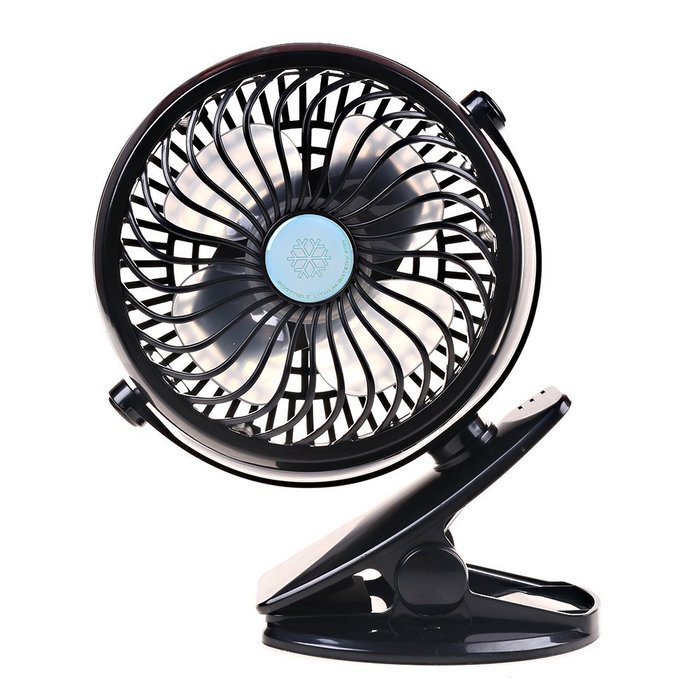 Battery Operated Clip On Fan Portable Handheld Powered By Rechargeable Battery Or Usb Personal 5226