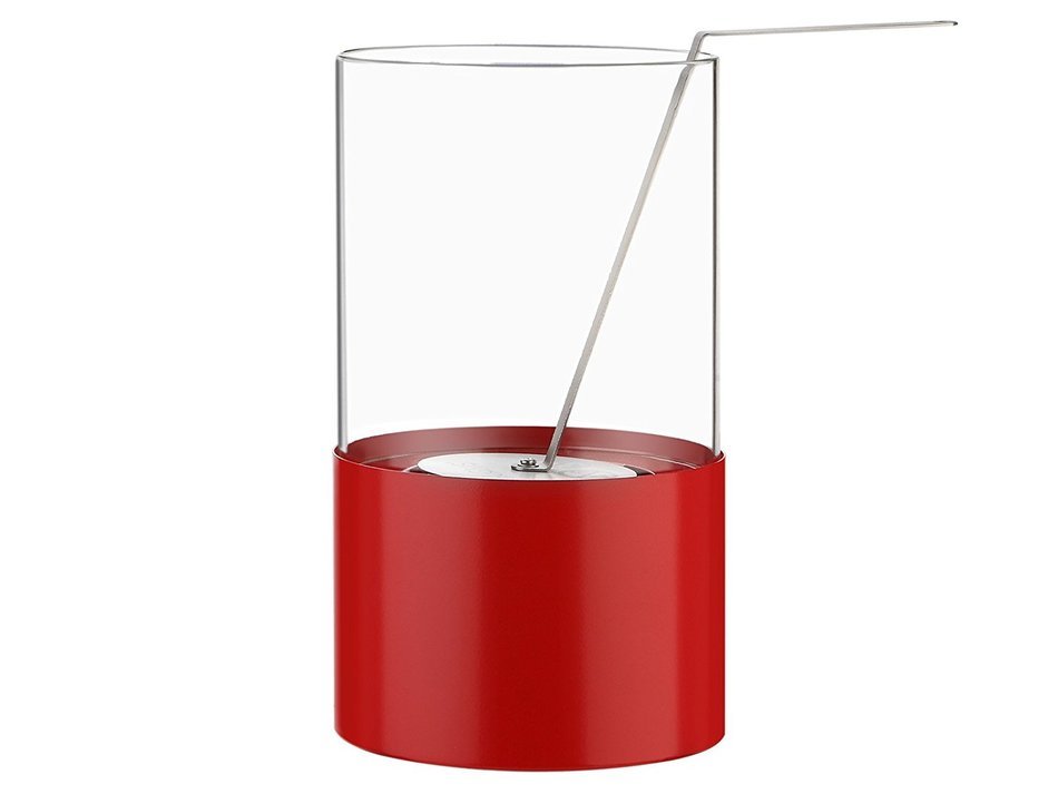 Ignis Ventless Bio Ethanol Fireplace Circum Red N3