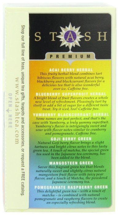 Stash Tea Meyer Lemon Herbal Tea 20 Count N12
