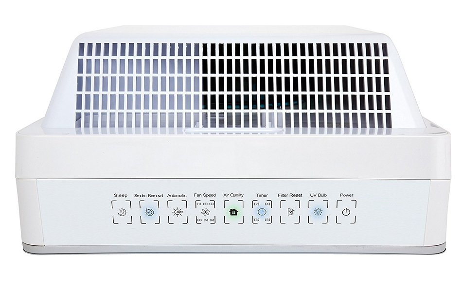 Whynter AFR-425-PW Eco-Pure HEPA System Air Purifier, Pearl N5