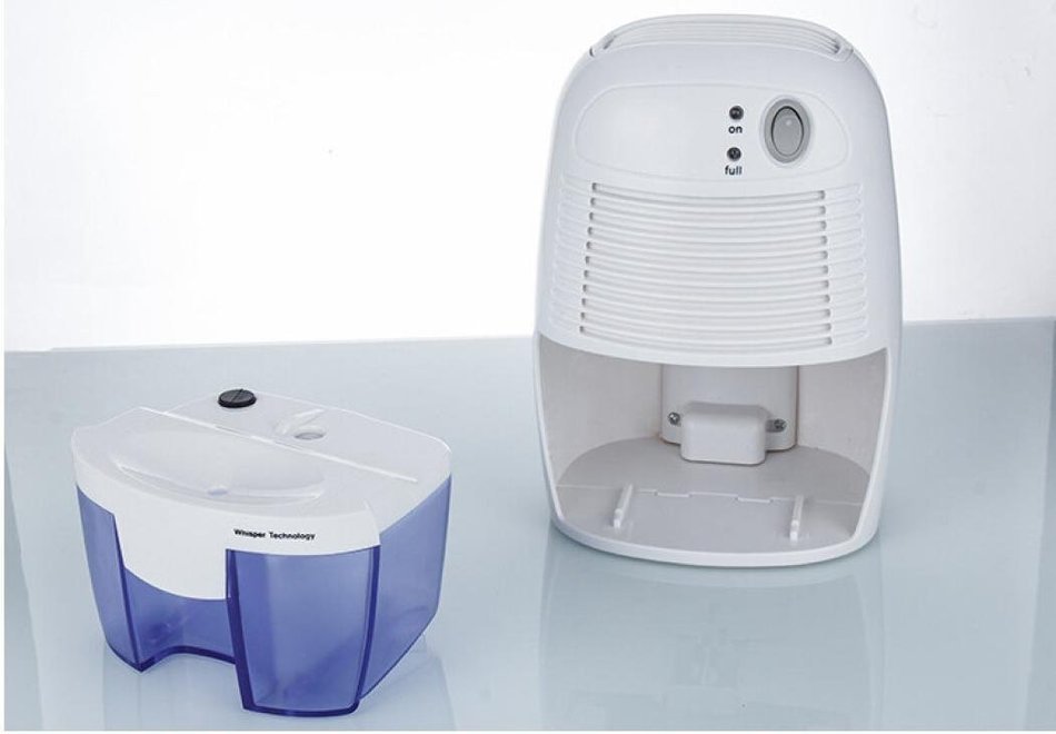 Swizze Intelligent Dehumidifier500 ML Mute Dehumidifier Moisture Absorption Dehumidifier, Air Purifier Fresher... N4