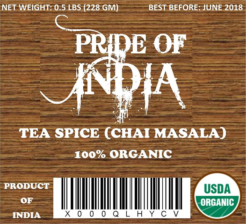 Pride Of India - Organic Neem/Margosa Herb, Half Pound Whole Leaf N6