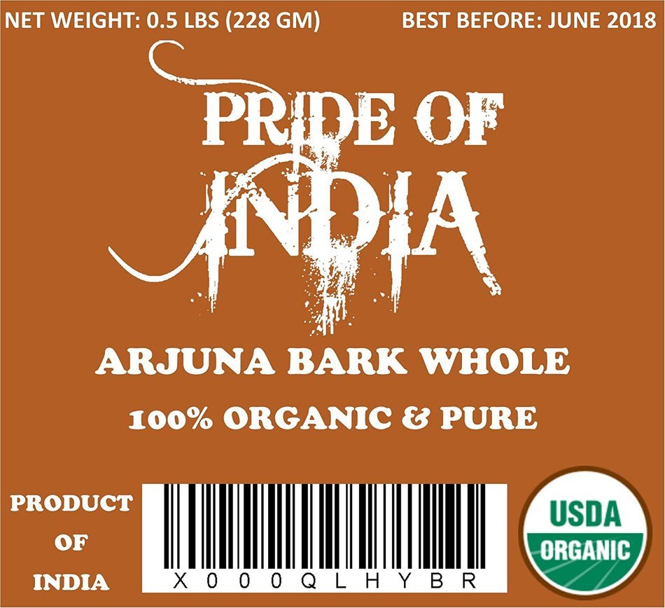 Pride Of India - Organic Neem/Margosa Herb, Half Pound Whole Leaf N9