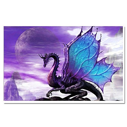 EverTrust(TM) New Arrival Diamond Embroidered Three-dimensional Modem Resin Paintings Scenic Handmade Home Decor...