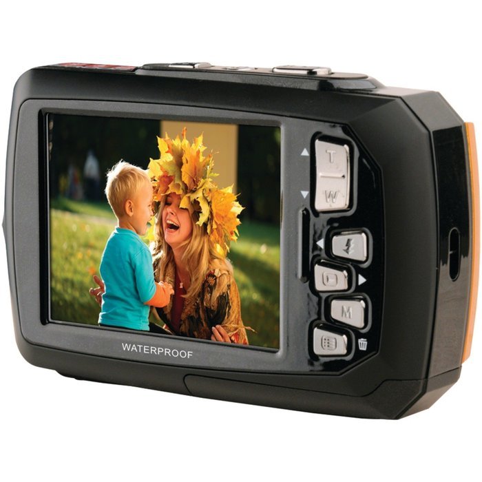 Coleman Duo2 2V9WP-O 20 MP Waterproof Digital Camera with Dual LCD Screen (Orange)
