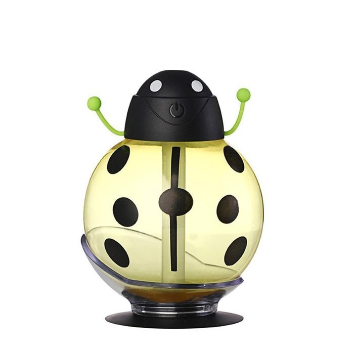 Ecosin Beatles USB Home Aroma LED Humidifier Air Diffuser Purifier Atomizer (Yellow) N6
