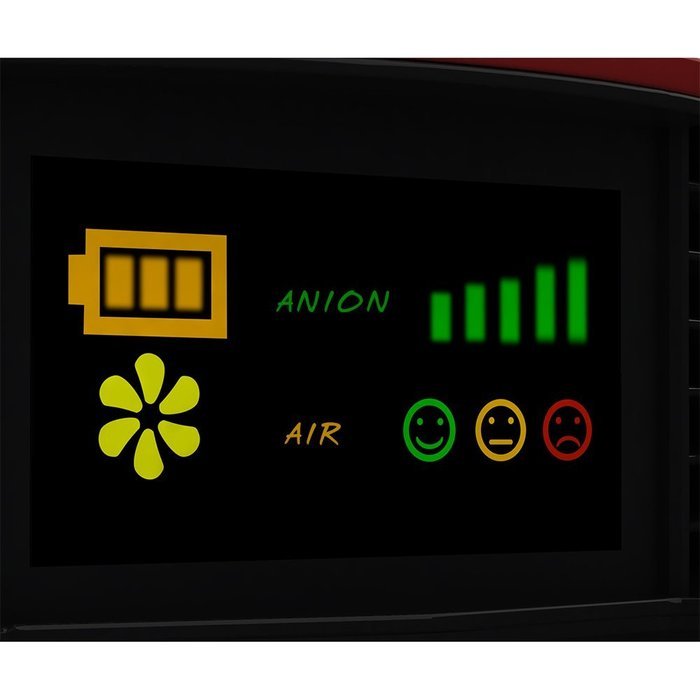 Lamborghini Style Air Purifier for car Smart Air Ionizer and Air Freshener with Solar Charger and 2000mAh battery... N4