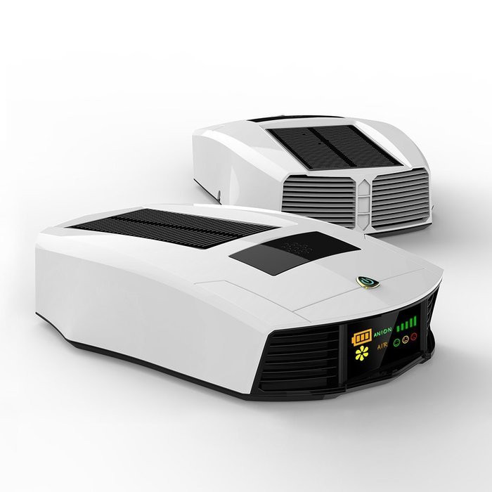 Lamborghini Style Air Purifier for car Smart Air Ionizer and Air Freshener with Solar Charger and 2000mAh battery... N5