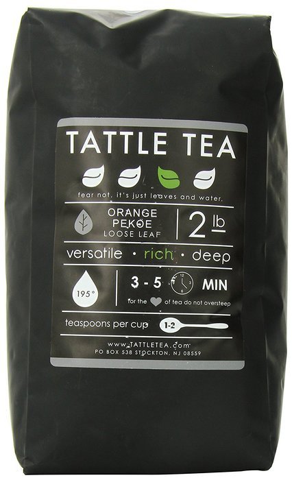 Tattle Tea Orange Pekoe Black Tea, 2 Pound