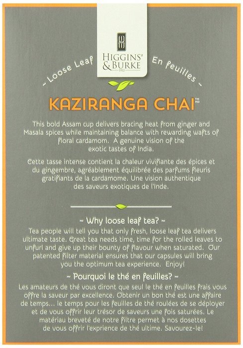 Higgins & Burke Loose Leaf Tea, Lush Berry, 24 Count N20