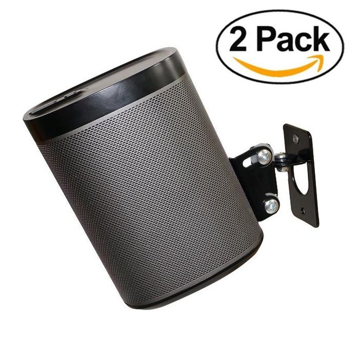 SONOS PLAY 1 Wall Mount, Adjustable Swivel & Tilt Mechanism, Single Bracket For Play:1 Speaker with Mounting Accessories... N5
