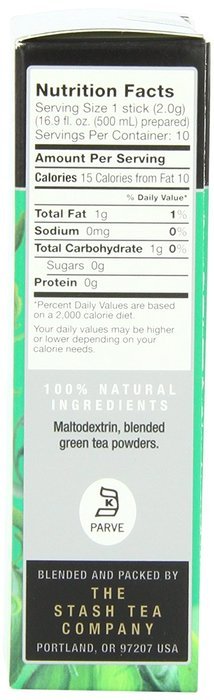 Stash Powdered Green Iced Tea, Blueberry, 10 Count N11