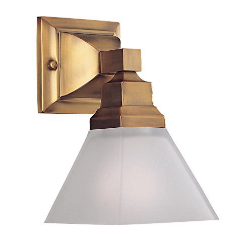 Livex Lighting 1011-21 Limited 1-Light Bath Light, Brushed Brass by Livex Lighting