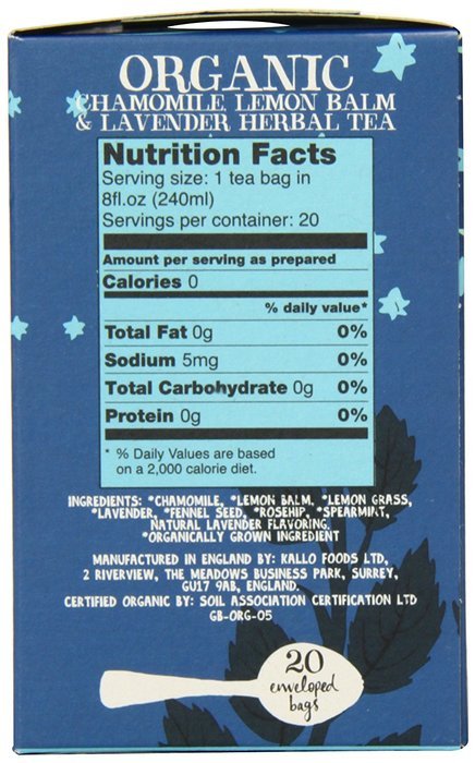 Clipper Fair Trade Organic Earl Grey Tea, 20-Count (Pack of 6) N20