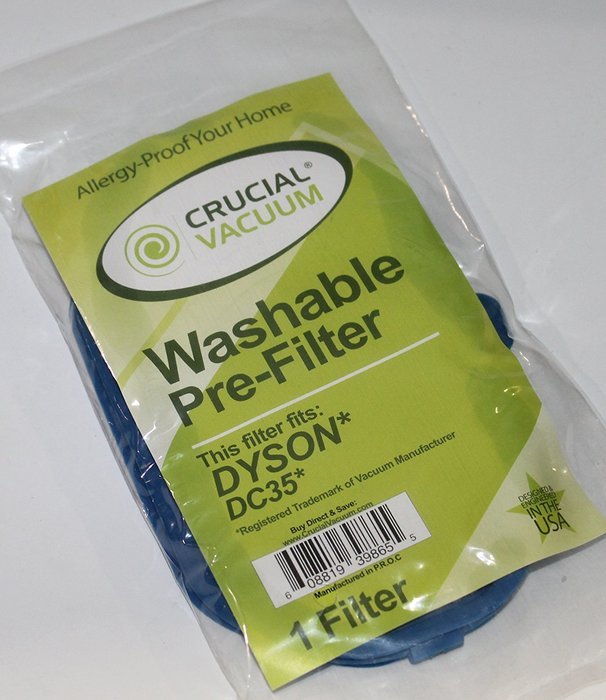 2 Dyson DC30, DC31, DC34, DC-35 (DC35) Animal DC44 Digital Slim Washable Pre-Filter Designed to Fit Dyson Animal...