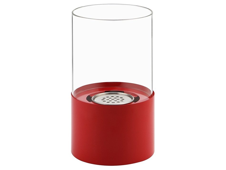 Ignis Ventless Bio Ethanol Fireplace Circum Red N4