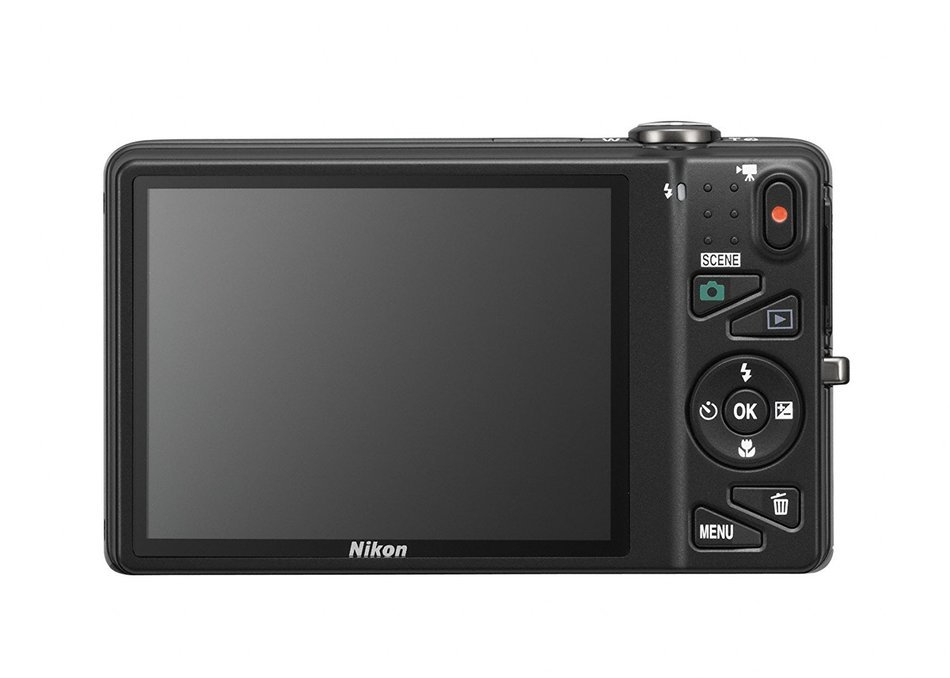 Nikon COOLPIX S5200 Wi-Fi CMOS Digital Camera with 6x Zoom Lens (Black) (OLD MODEL)