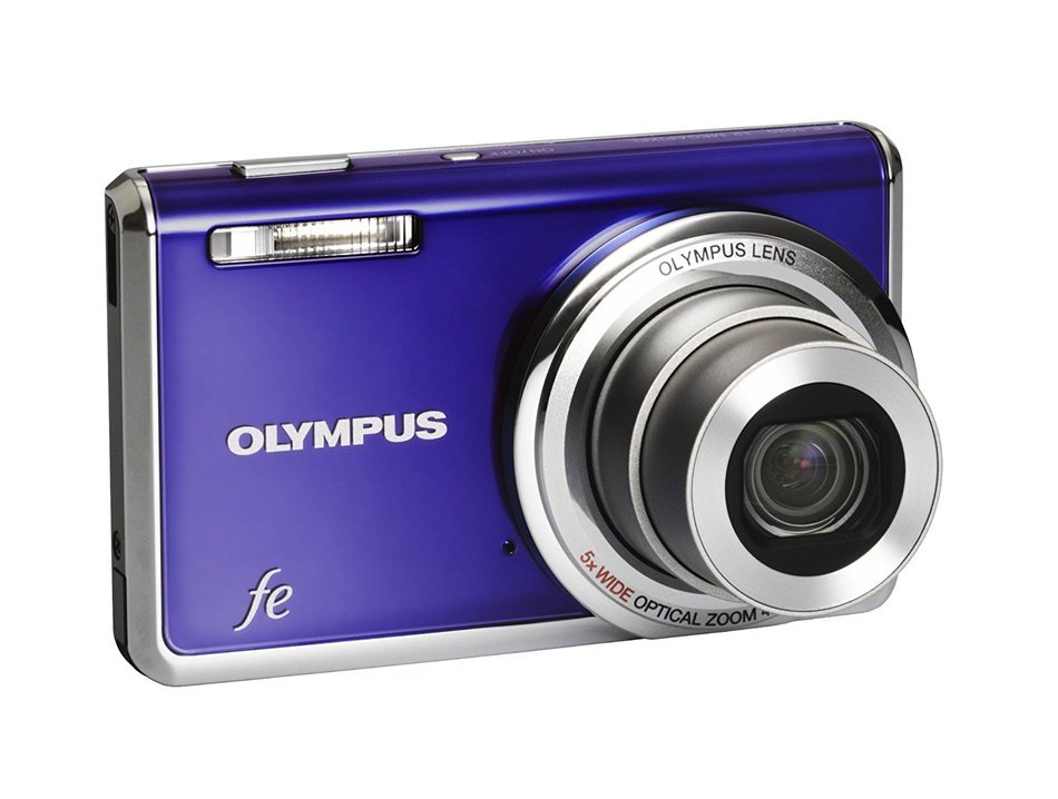 Olympus FE-5020 12MP Digital Camera with 5x Wide Angle Optical Zoom and 2.7 inch LCD (Royal Blue)
