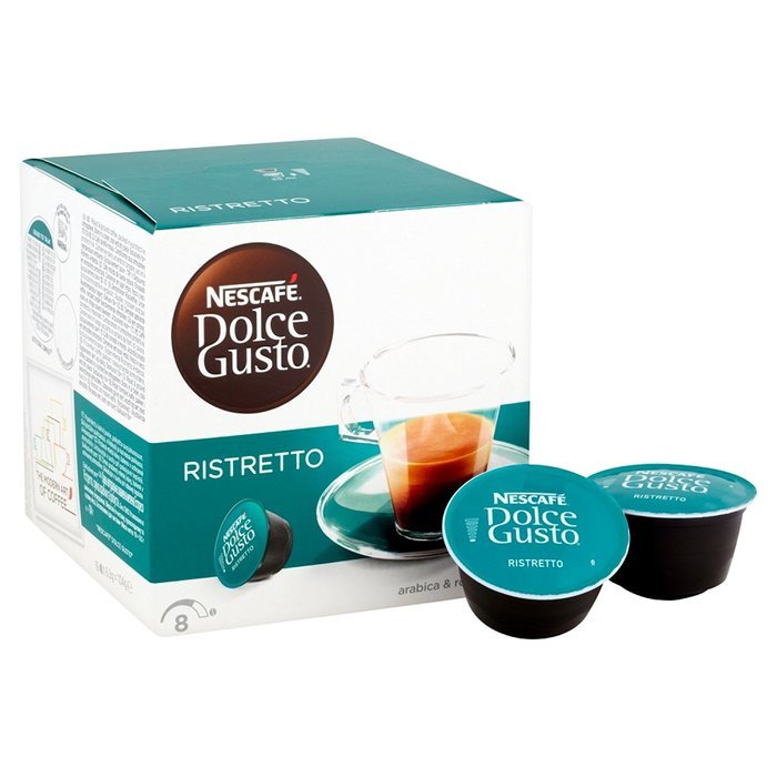 Nescaf&eacute; Dolce Gusto Espresso Ristretto, Pack of 3, 3 x 16 Capsules N7