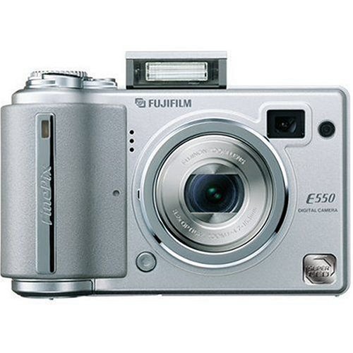 Fujifilm Finepix E550 6.3MP Digital Camera with 4x Optical Zoom free