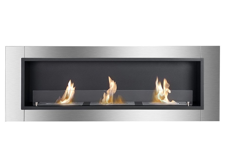 Ignis Ventless Bio Ethanol Fireplace Ardella with Safety Glass N7