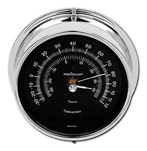 Wireless Minimax Temperature Gauage w Black Dial