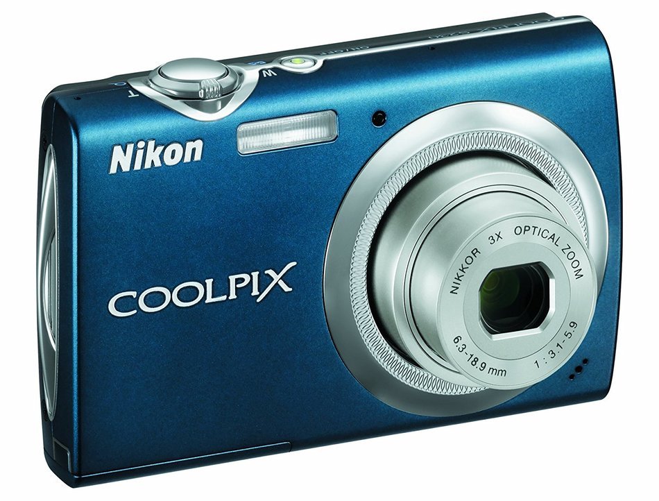 Nikon Coolpix S230 10MP Digital Camera with 3x Optical Zoom and 3 inch Touch Panel LCD (Plum) N2