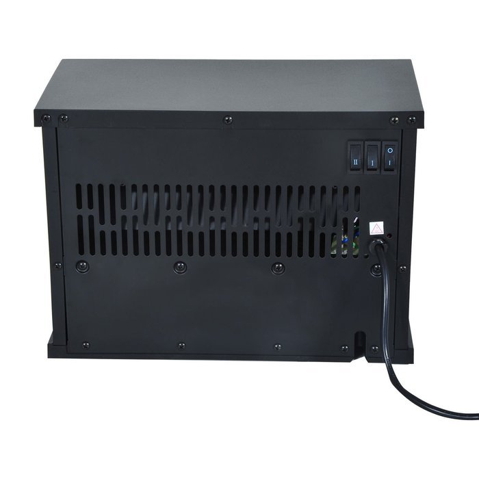 Gracelove Electric Fireplace Free Standing Tabletop Heater 1000W LED Fire Flame (Type 1) N3