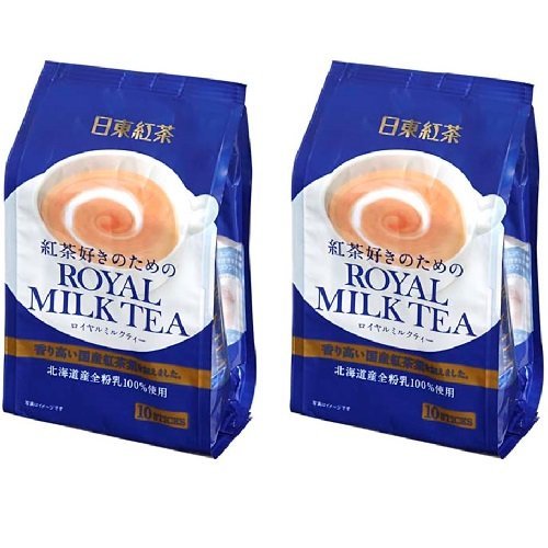 TWIN Pack Royal Milk Tea Hot Cold Nitto Kocha 10 Pouch Pack (total 20 pouch)