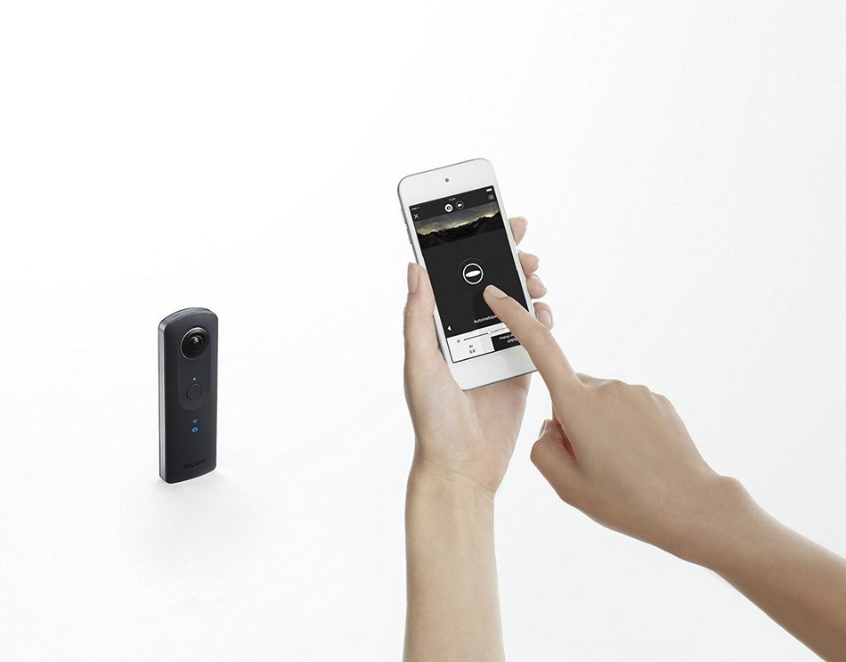 Ricoh Theta S Digital Camera (Black)