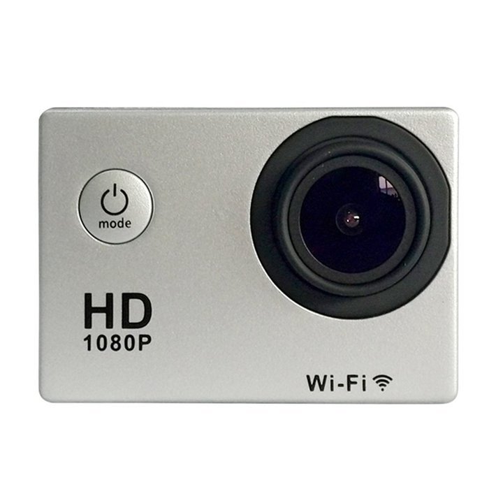 YK Waterproof WiFi Portable Wireless Mini Action Sports Camera Full HD H264 1080p 12Mp Video DV 2 inch LCD Display...