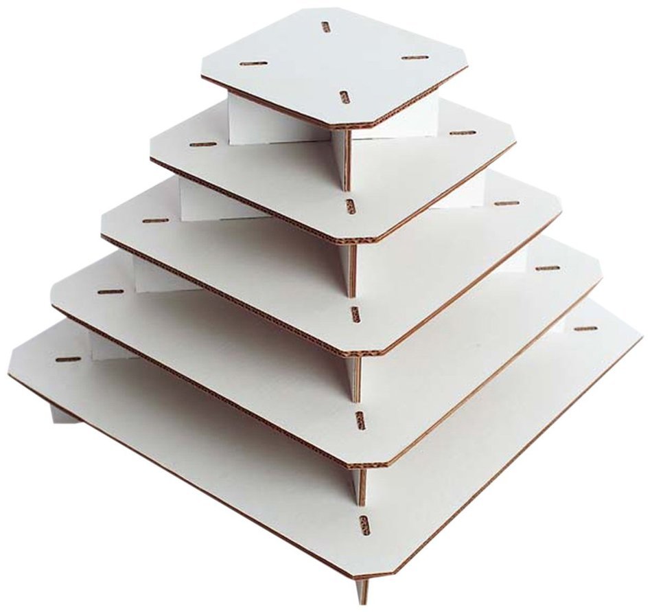 Cupcaketree.com Cupcaketree Original Mini Square Cupcake Stand