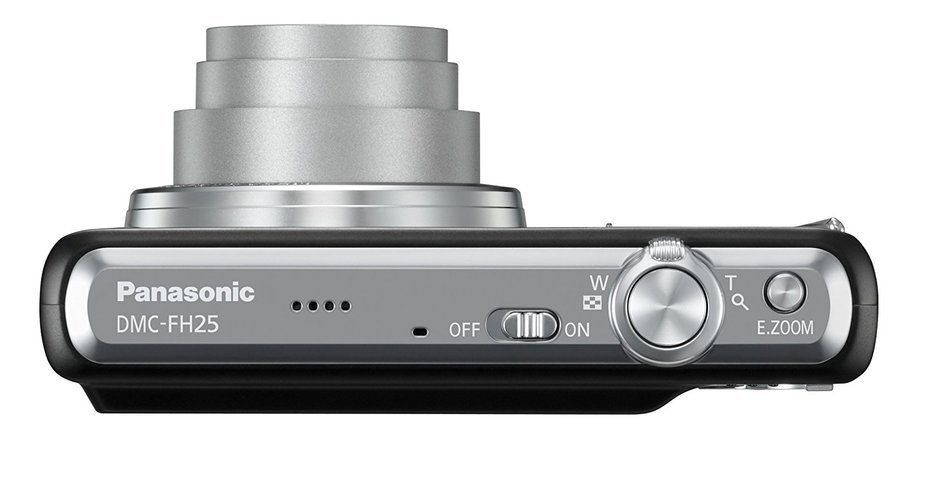Panasonic DMC-FH25K 16.1MP Digital Camera with 8x Wide Angle Image Stabilized Zoom and 2.7 inch LCD (Black) (OLD... N3