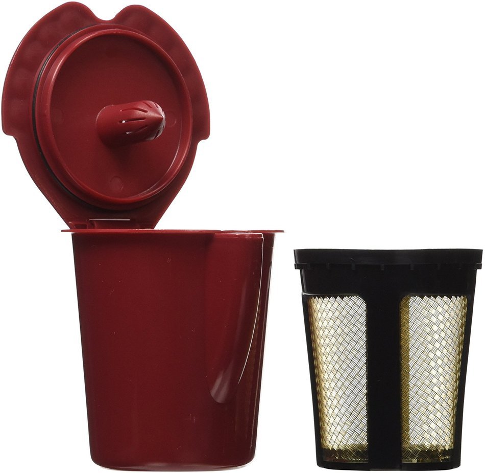 Solofill V1 GOLD CUP 24K Plated Refillable Filter Cup for Coffee Pod N3