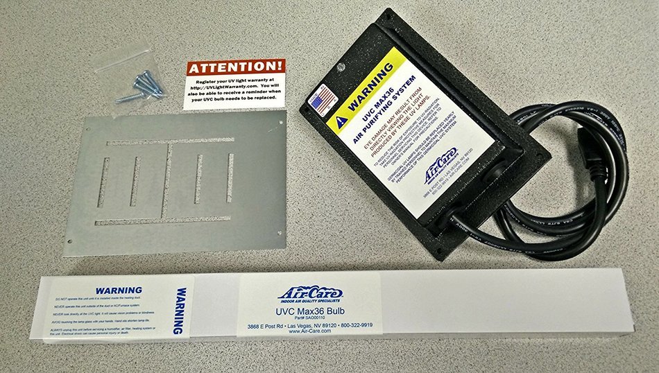 UV Light for A/C or Furnace N3